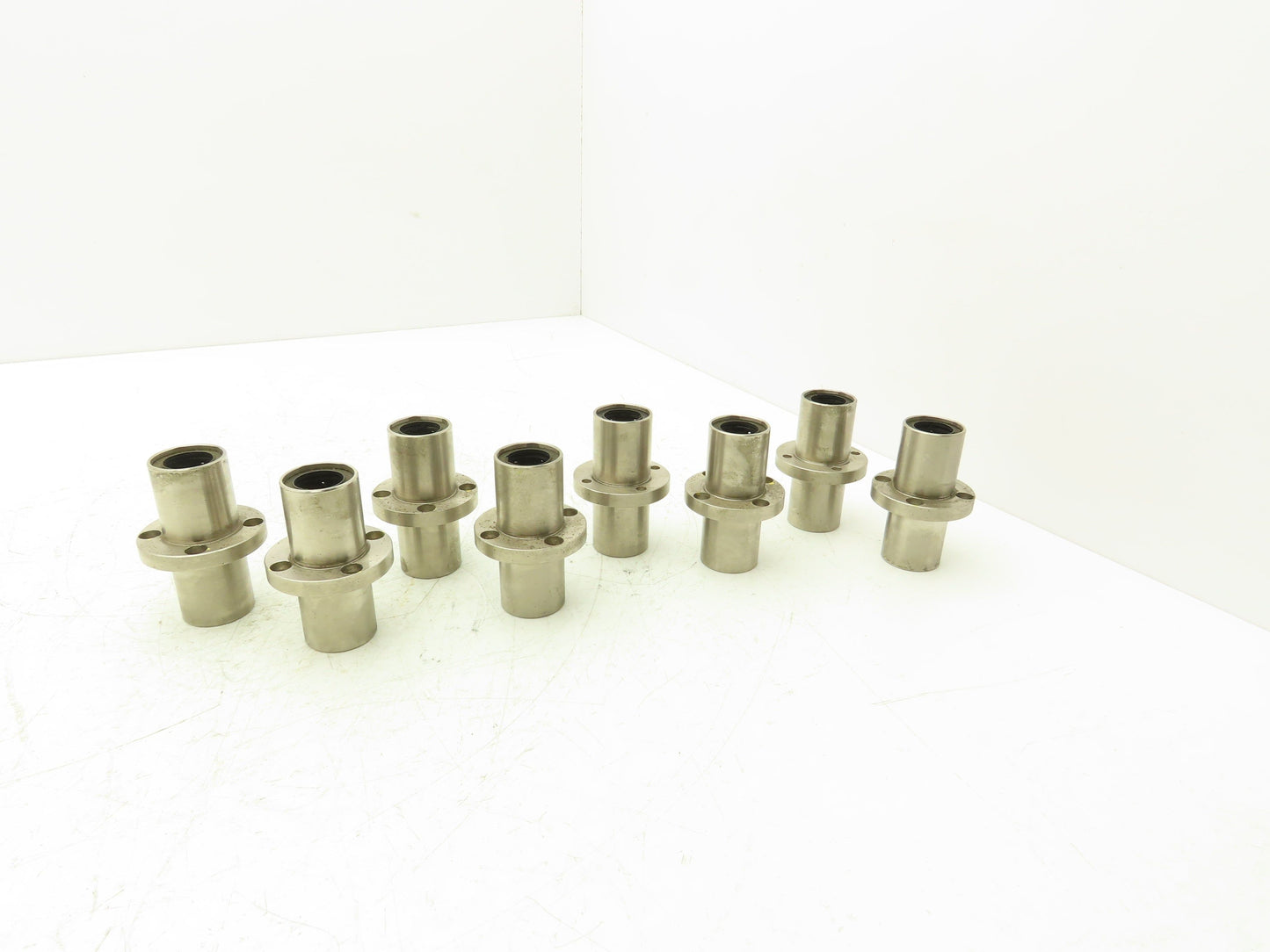 ASK 20 Linear Ball Bushing Bearing 4-Bolt Flange 20mm Rod Lot of 8