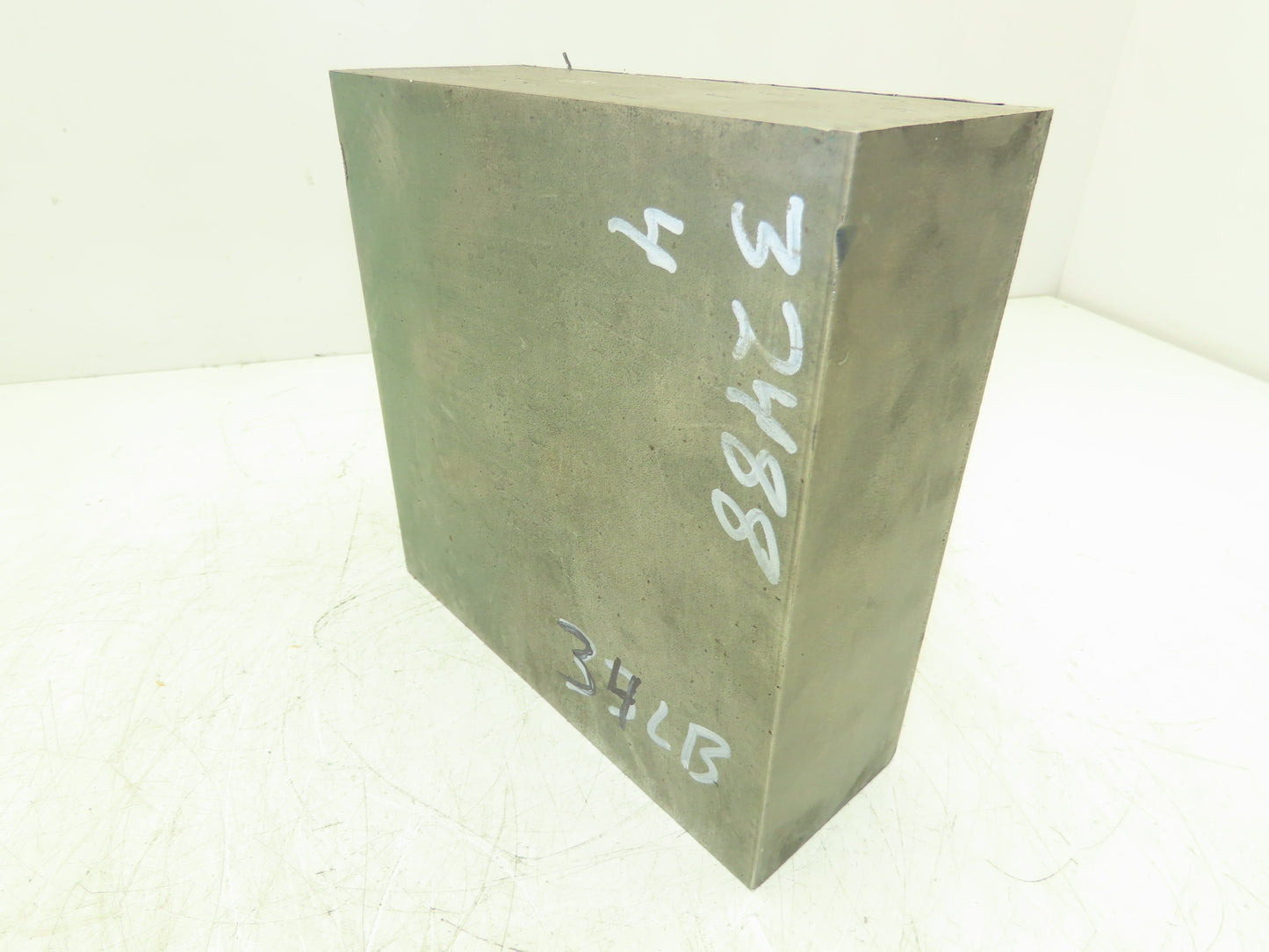 1018 Carbon Steel Flat Ground Bar Stock 2-1/2"x 7"x 6-7/8" Rectangle Block 34Lbs