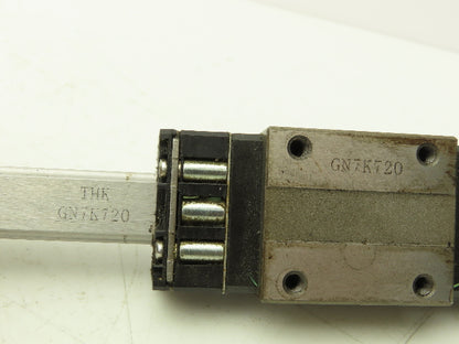 THK HSR15 Linear Bearing 2-Block Guide Rail 15mm x 400mm 15-3/4" Lot of 2
