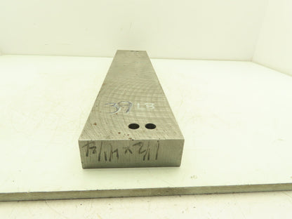 1018 Carbon Steel Flat Ground Bar Stock 1-1/2"x 4-1/4"x 22" Rectangle 39Lbs