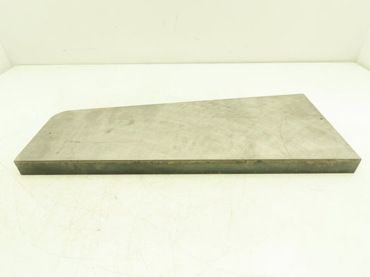 Machining Steel Flat Ground Bar Stock 1"thick x 18"L  5-1/2" to 7-3/4"W 33Lbs