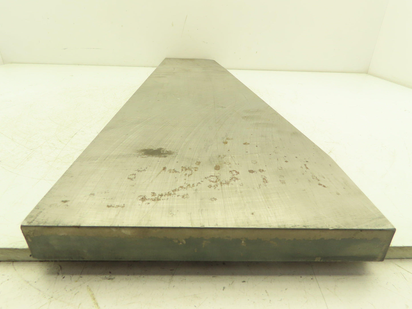 Machining Steel Flat Ground Bar Stock 1" Thick x 25.5"L  5" to 8" Angled Width