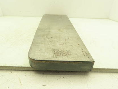 Machining Steel Flat Ground Bar Stock 1" Thick x 25.5"L  5" to 8" Angled Width