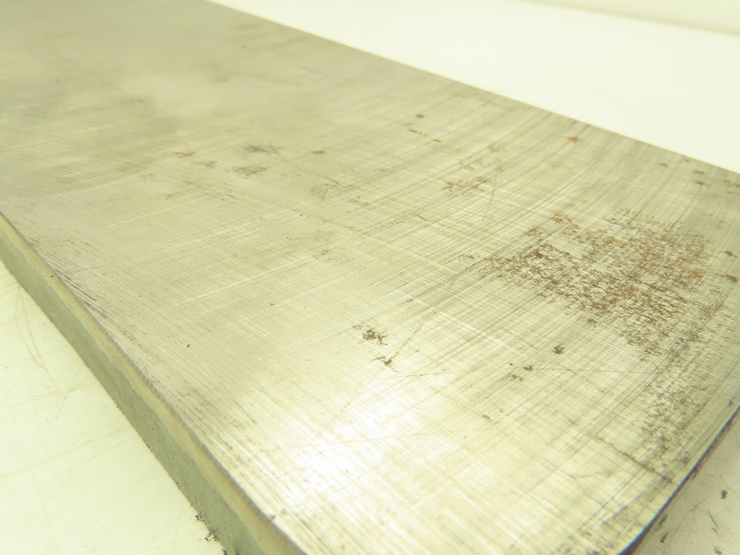 Machining Steel Flat Ground Bar Stock 1" Thick x 25.5"L  5" to 8" Angled Width