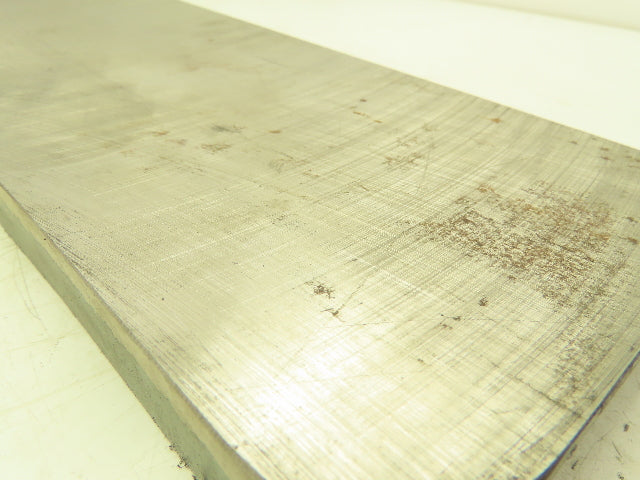 Machining Steel Flat Ground Bar Stock 1" Thick x 25.5"L  5" to 8" Angled Width