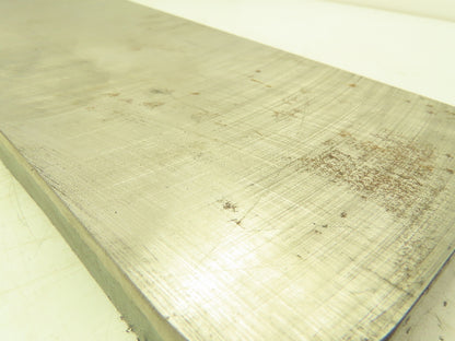 Machining Steel Flat Ground Bar Stock 1" Thick x 25.5"L  5" to 8" Angled Width