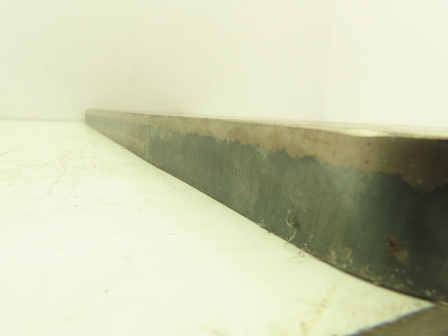 Machining Steel Flat Ground Bar Stock 1" Thick x 25.5"L  5" to 8" Angled Width