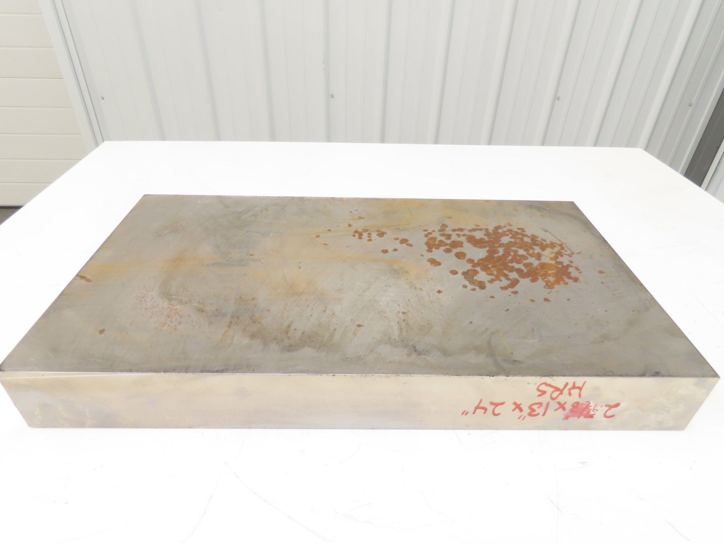 Hot Rolled Steel Flat Ground Bar Stock 2.9" Thick x 13"W x 24"L  258 Lbs