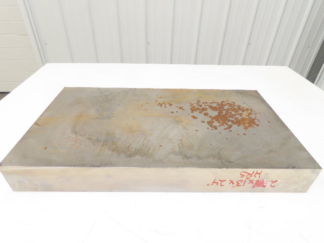 Hot Rolled Steel Flat Ground Bar Stock 2.9" Thick x 13"W x 24"L  258 Lbs