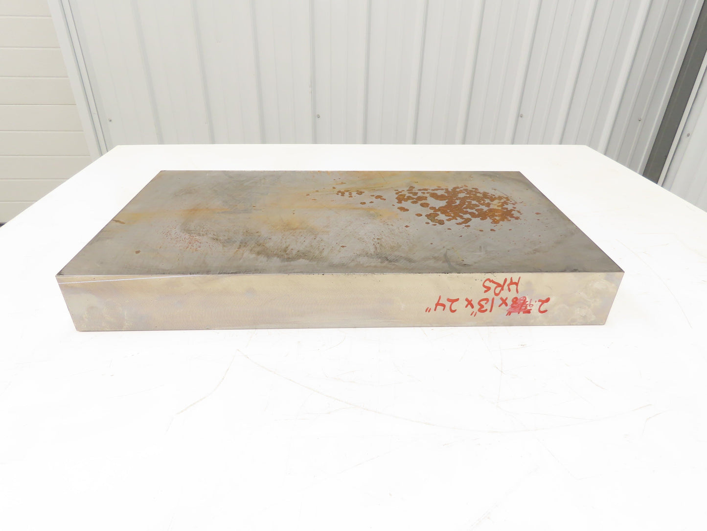 Hot Rolled Steel Flat Ground Bar Stock 2.9" Thick x 13"W x 24"L  258 Lbs