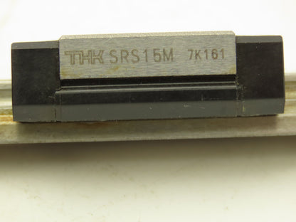 THK SRS15M Linear Bearing 1-Block Guide Rail 15mm x 110mm 4-1/4" Lot of 2