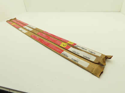 4142 Alloy Steel Ground Flat Bar 1/8"thick 36"L  1", 3/4", 1-1/4"Width Lot of 3