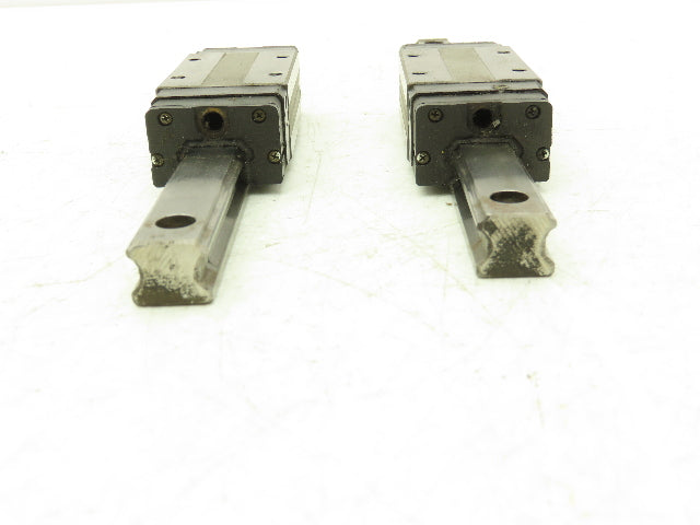 THK SRS15 SSR15 Linear Bearing Guide Rail 15mm x 100-220mm 4..8-5/8" Lot of 7