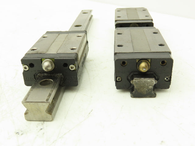 THK SRS15 SSR15 Linear Bearing Guide Rail 15mm x 100-220mm 4..8-5/8" Lot of 7