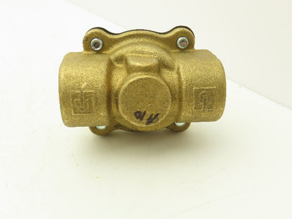 Parker Skinner Solenoid Valve Two Way Coil Voltage 120VAC 3/4" NPT 0-150 PSI