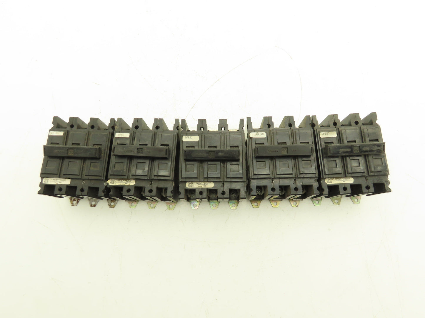 Westinghouse QC1289C30G05 QUICKLAG C Circuit Breaker 240V 30A NACR Type Lot of 5