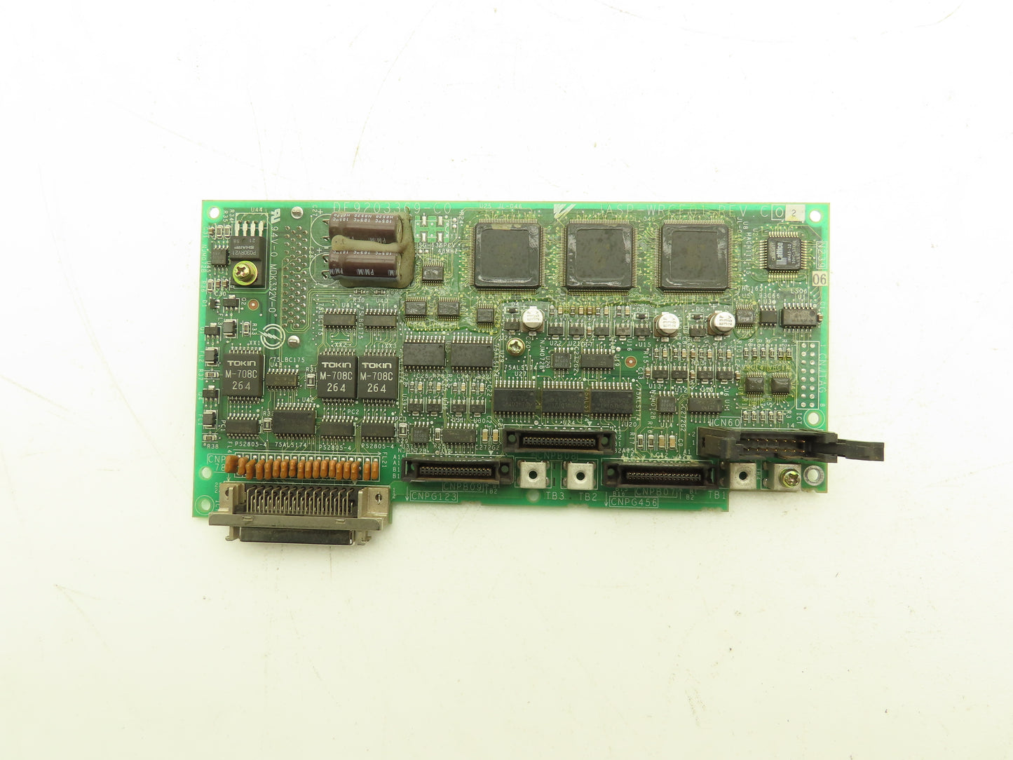 Yaskawa JASP-WRCF01 Expansion Card Circuit Board Rev C 02