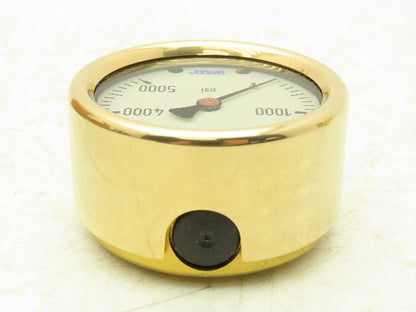 Wika Instrument 9310819 Guage 0-5000 PSI 1/4 NPT/LM 2.5" Dial Lot of 2