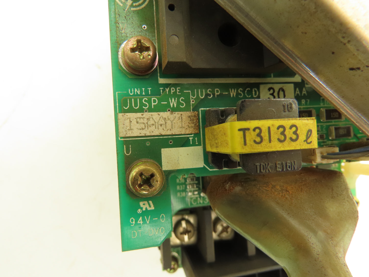 Yaskawa JUSP-WS CD 30 AA Servo Drive Amplifier Module Fuji 600V 75A Power Supply