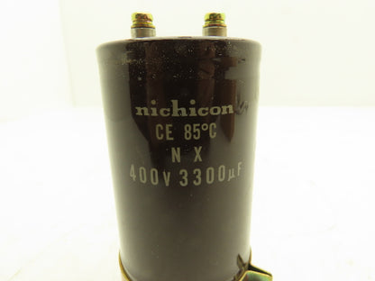 Nichicon NX Capacitor 400V 3300µF CE 85°C Yaskawa #JUSP-WC662AA