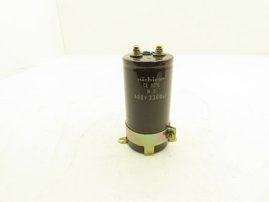 Nichicon NX Capacitor 400V 3300µF CE 85°C Yaskawa #JUSP-WC662AA