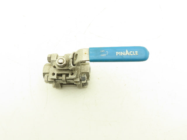 Pinacle 2626 1/2" Locking Ball Valve 316SS 1000WOG