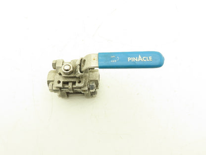 Pinacle 2626 1/2" Locking Ball Valve 316SS 1000WOG