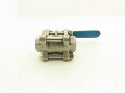 Pinacle 2626 1/2" Locking Ball Valve 316SS 1000WOG