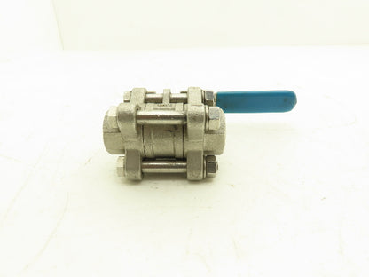 Pinacle 2626 1/2" Locking Ball Valve 316SS 1000WOG