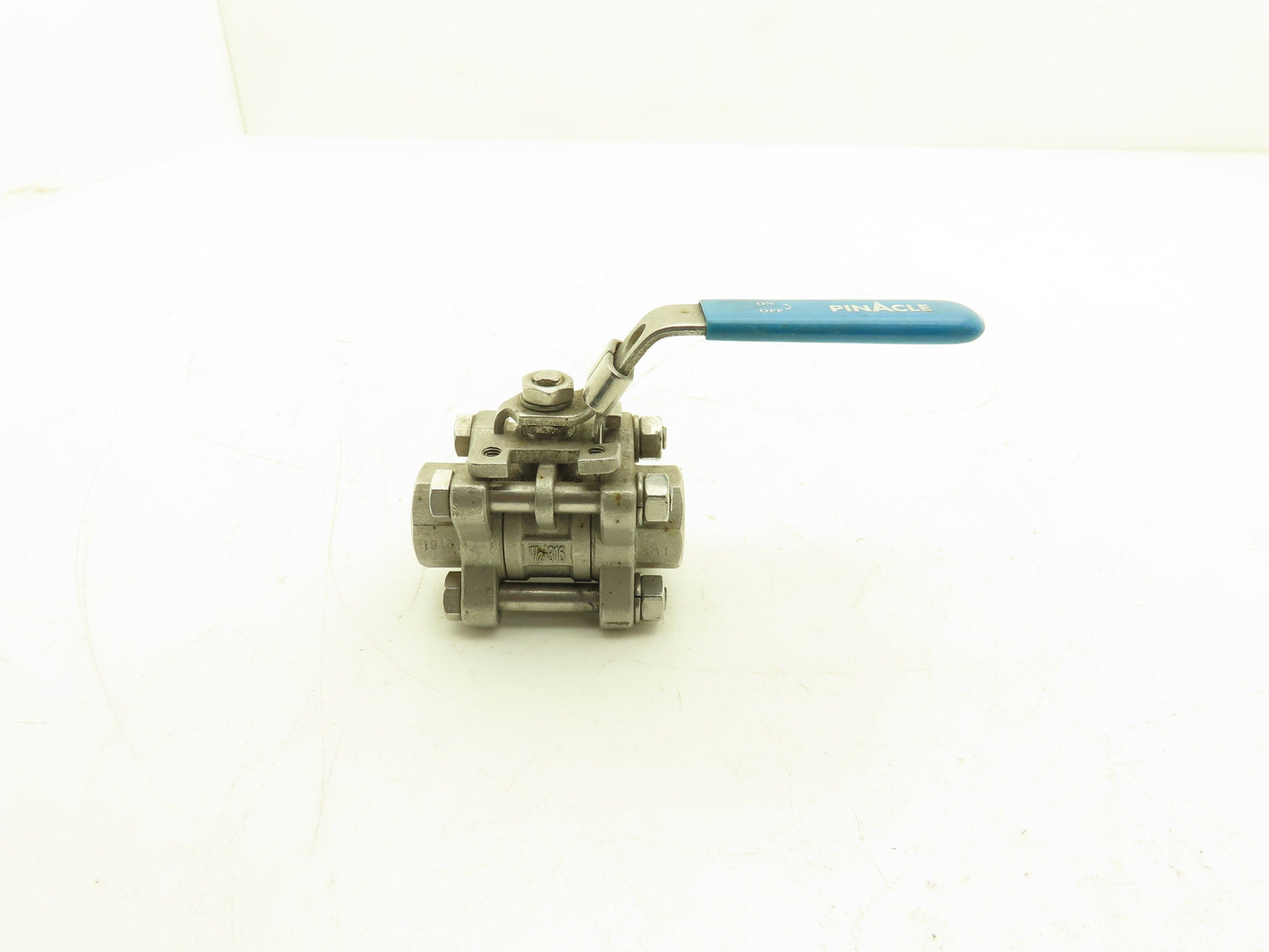 Pinacle 2626 1/2" Locking Ball Valve 316SS 1000WOG