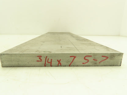 Tool Steel Flat Ground Bar Stock 3/4"x 7"x 21-3/8"L  35Lbs