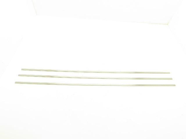 Nutec 42 4142 Alloy Steel Ground Flat Bar Stock 1/8"x 3/8"x 36"L  Lot of 3