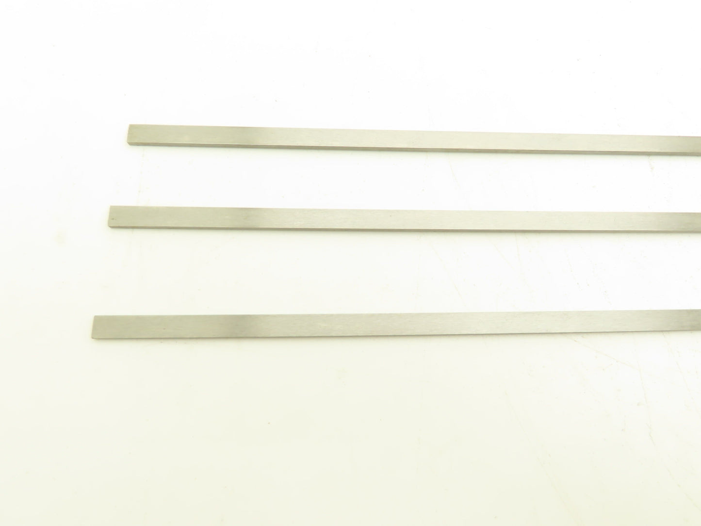 Nutec 42 4142 Alloy Steel Ground Flat Bar Stock 1/8"x 3/8"x 36"L  Lot of 3