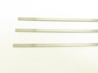 Nutec 42 4142 Alloy Steel Ground Flat Bar Stock 1/8"x 3/8"x 36"L  Lot of 3