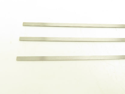 Nutec 42 4142 Alloy Steel Ground Flat Bar Stock 1/8"x 3/8"x 36"L  Lot of 3