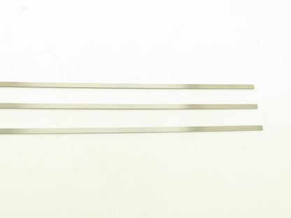 Nutec 42 4142 Alloy Steel Ground Flat Bar Stock 1/8"x 3/8"x 36"L  Lot of 3