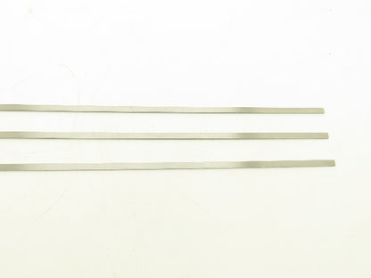 Nutec 42 4142 Alloy Steel Ground Flat Bar Stock 1/8"x 3/8"x 36"L  Lot of 3