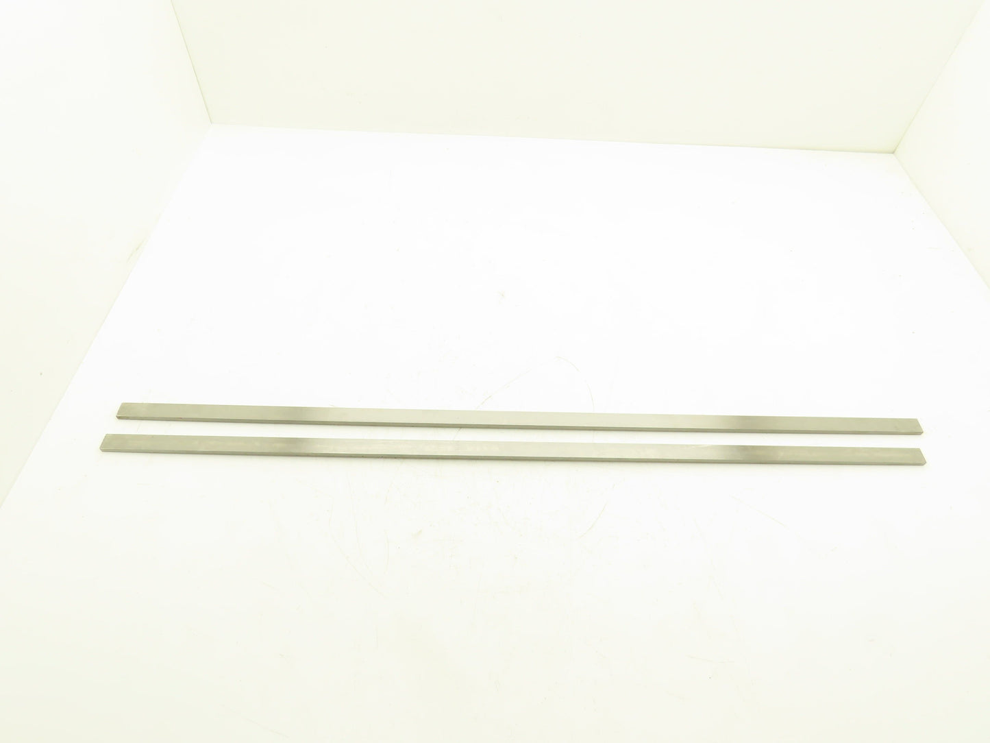 Nutec 42 4142 Alloy Steel Ground Flat Bar Stock 1/4"x 3/4"x 36"L  Lot of 2