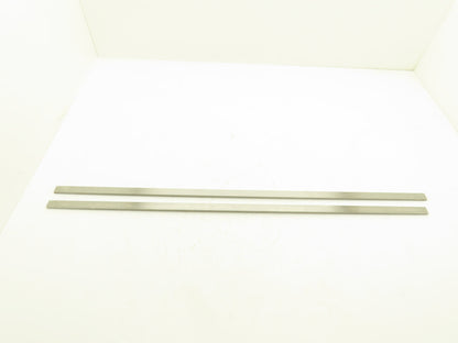 Nutec 42 4142 Alloy Steel Ground Flat Bar Stock 1/4"x 3/4"x 36"L  Lot of 2