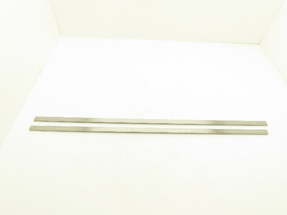 Nutec 42 4142 Alloy Steel Ground Flat Bar Stock 1/4"x 3/4"x 36"L  Lot of 2