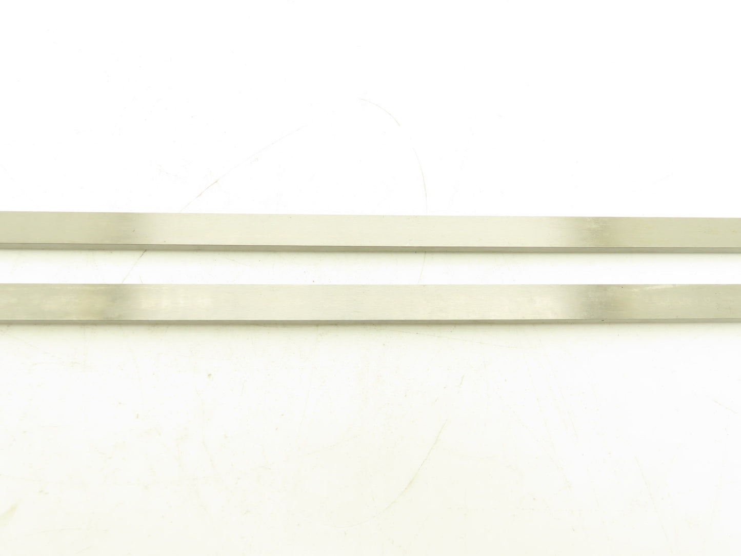 Nutec 42 4142 Alloy Steel Ground Flat Bar Stock 1/4"x 3/4"x 36"L  Lot of 2