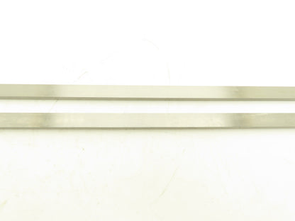 Nutec 42 4142 Alloy Steel Ground Flat Bar Stock 1/4"x 3/4"x 36"L  Lot of 2