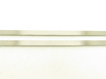 Nutec 42 4142 Alloy Steel Ground Flat Bar Stock 1/4"x 3/4"x 36"L  Lot of 2