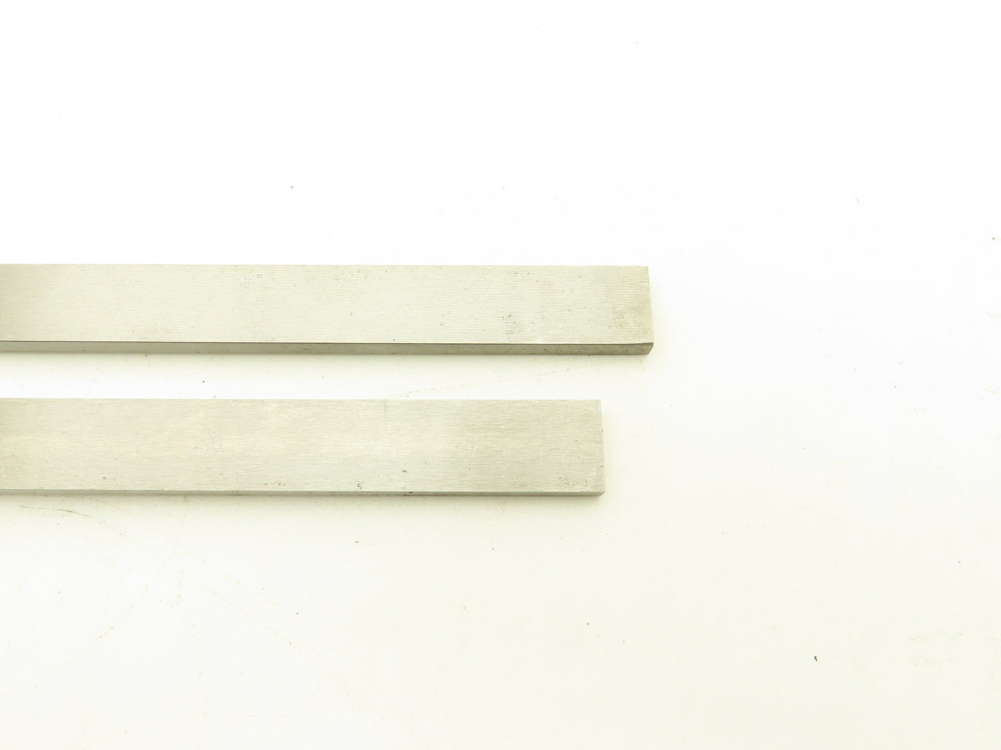 Nutec 42 4142 Alloy Steel Ground Flat Bar Stock 1/4"x 3/4"x 36"L  Lot of 2