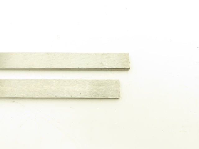 Nutec 42 4142 Alloy Steel Ground Flat Bar Stock 1/4"x 3/4"x 36"L  Lot of 2