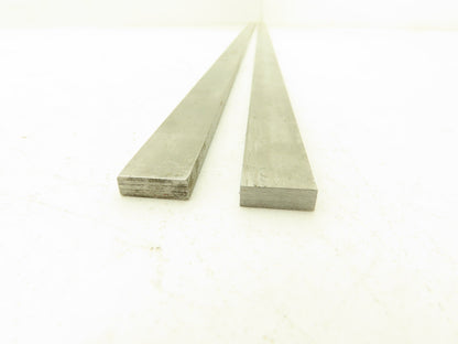 Nutec 42 4142 Alloy Steel Ground Flat Bar Stock 1/4"x 3/4"x 36"L  Lot of 2