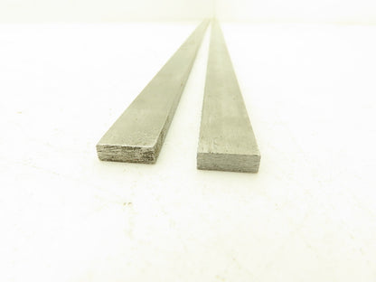 Nutec 42 4142 Alloy Steel Ground Flat Bar Stock 1/4"x 3/4"x 36"L  Lot of 2