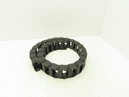 Igus R125 Energy Chain Cable Carrier 57mm x 25mm 50.5" Length