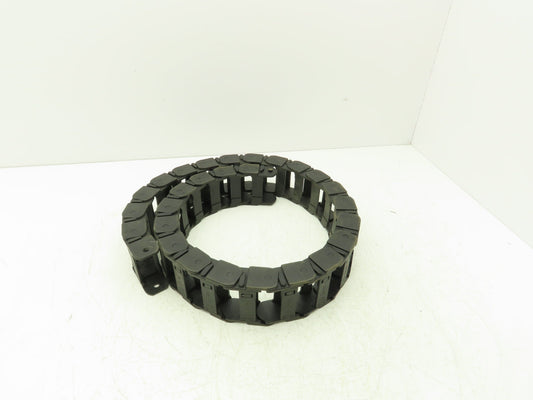 Igus R125 Energy Chain Cable Carrier 57mm x 25mm 50.5" Length