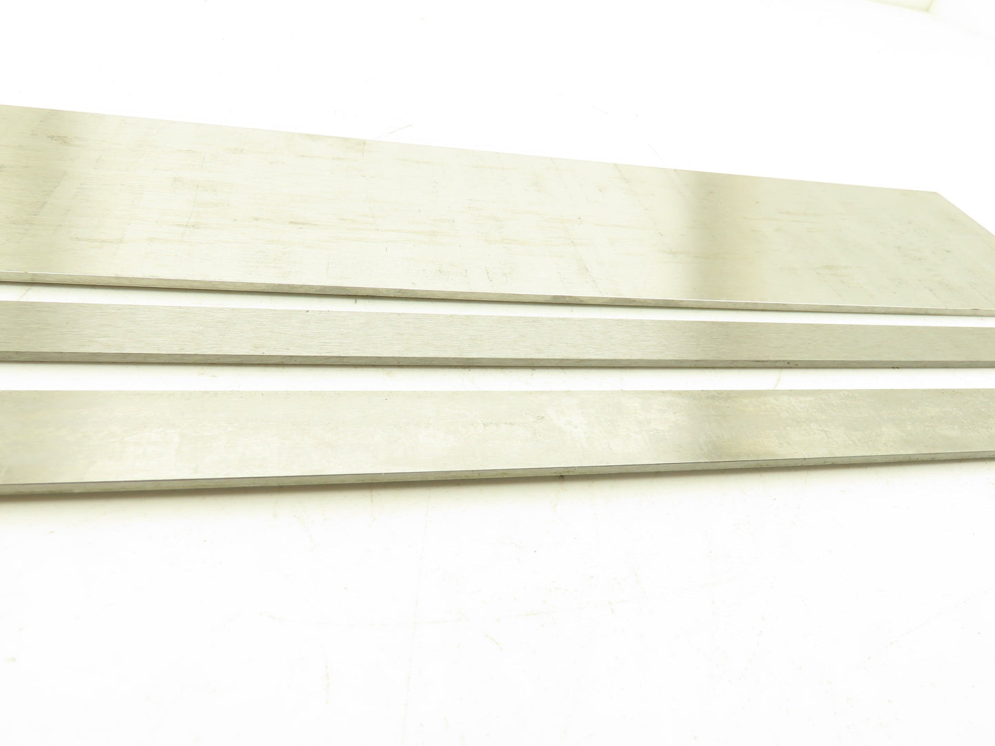 1018 Carbon Steel Ground Flat Bar Stock 1/8"Thick x 24"L  3/4", 1", 4" Lot of 3